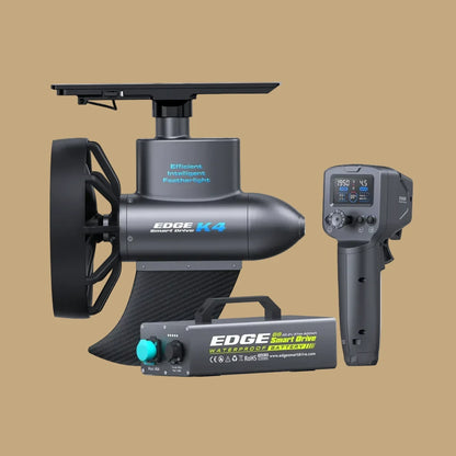 EDGE K4 Finne -  Elektrischer SUP- & Kajak-Antrieb 400W