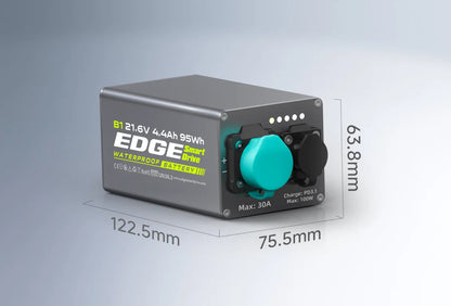 EDGE K4 Finne -  Elektrischer SUP- & Kajak-Antrieb 400W