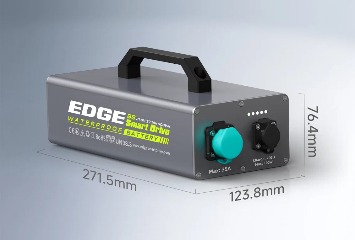 EDGE K4 Finne -  Elektrischer SUP- & Kajak-Antrieb 400W